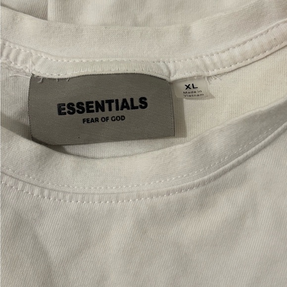 Essentials White Graphic Tee - Picture 3 of 3